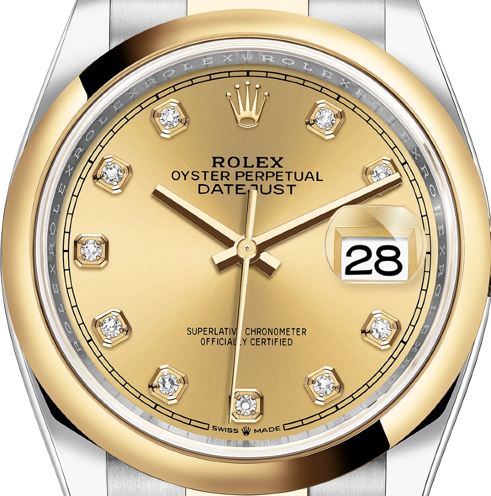 Купить копии элитных часов  Rolex Datejust 36 Oyster m126203-0018: в наличии!