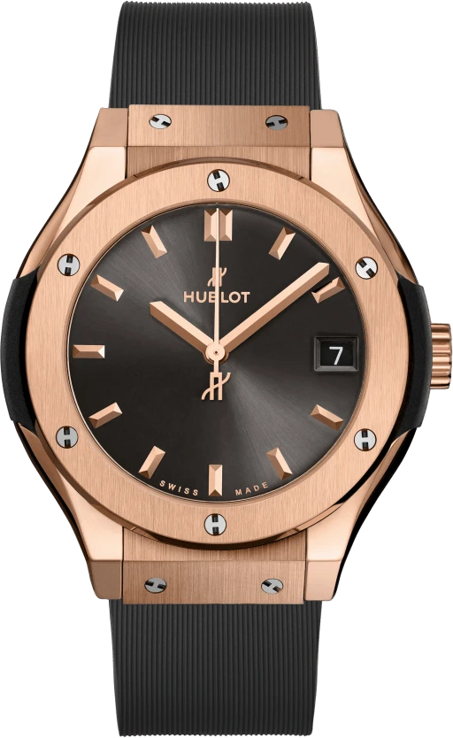 Купить копии элитных часов  Hublot Classic Fusion Racing Grey King Gold 581.OX.7081.RX: в наличии!