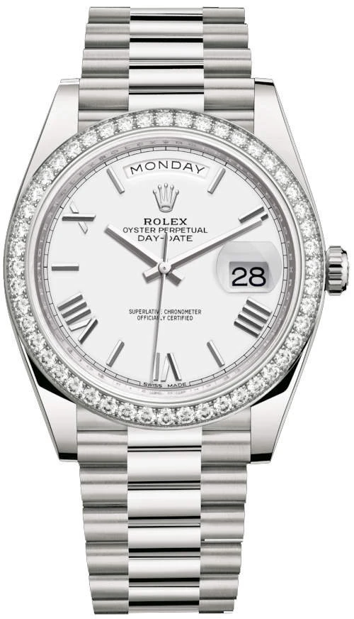 Купить копии элитных часов  Rolex Day-Date 40 Oyster m228349rbr-0039: в наличии!