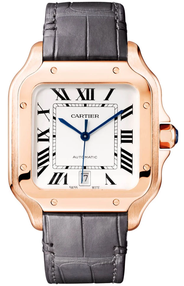 Купить копии элитных часов  Cartier Santos De WGSA0019: в наличии!