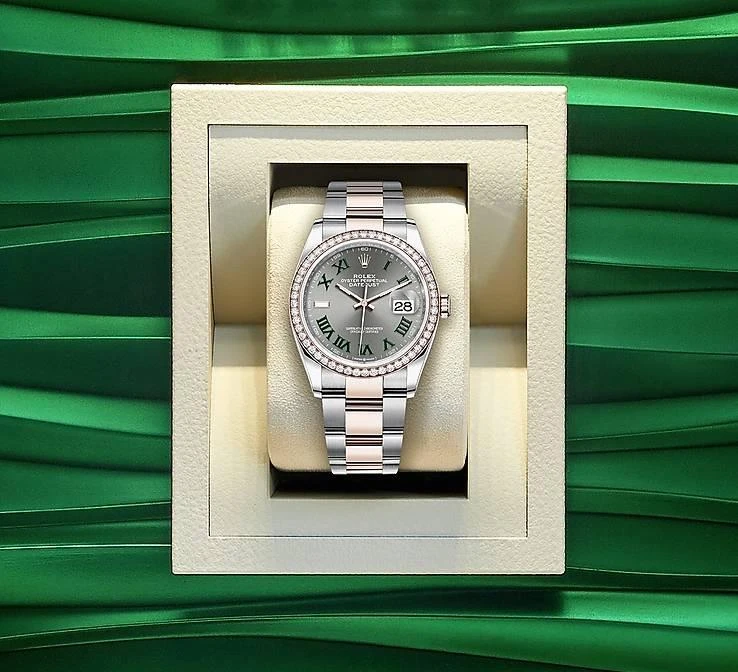 Купить копии элитных часов  Rolex Datejust Oyster Perpetual 36 mm m126281rbr-0018: в наличии!