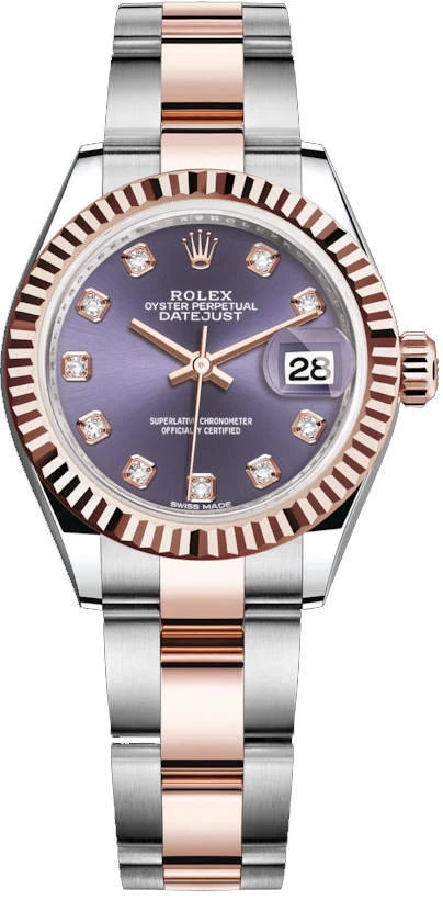 Купить копии элитных часов  Rolex Lady-Datejust 28 Oyster m279171-0016: в наличии!