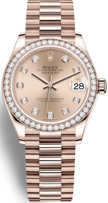 Купить копии элитных часов  Rolex Datejust 31 m278285rbr-0025: в наличии!