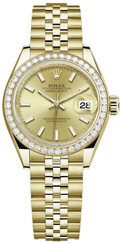 Купить копии элитных часов  Rolex Lady-Datejust 28 Oyster m279138rbr-0013: в наличии!