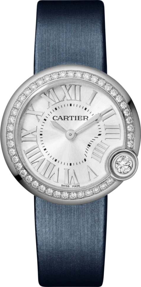 Купить копии элитных часов  Cartier Ballon Blanc De W4BL0003: в наличии!