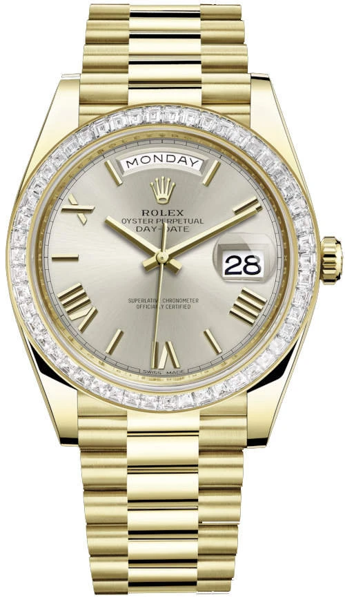 Купить копии элитных часов  Rolex Day-Date 40 Oyster m228398tbr-0006: в наличии!