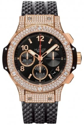 Купить копии элитных часов  Hublot Big Bang Gold Pav 41 341.PX.130.RX.174: в наличии!