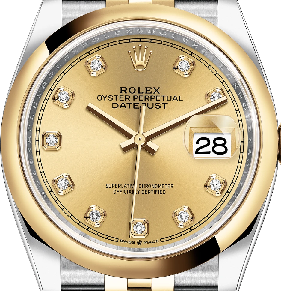 Купить копии элитных часов  Rolex Datejust 36 Oyster m126203-0017: в наличии!