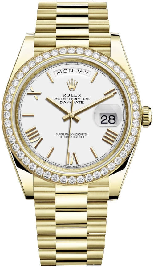 Купить копии элитных часов  Rolex Day-Date 40 Oyster m228348rbr-0034: в наличии!