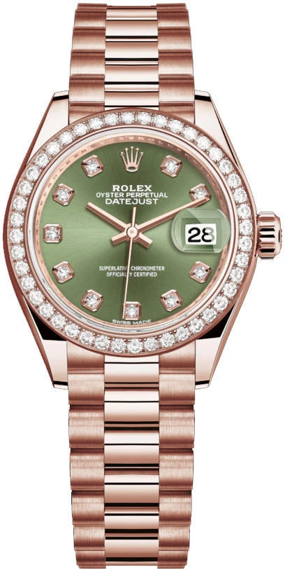 Купить копии элитных часов  Rolex Lady-Datejust 28 Oyster m279135rbr-0014: в наличии!