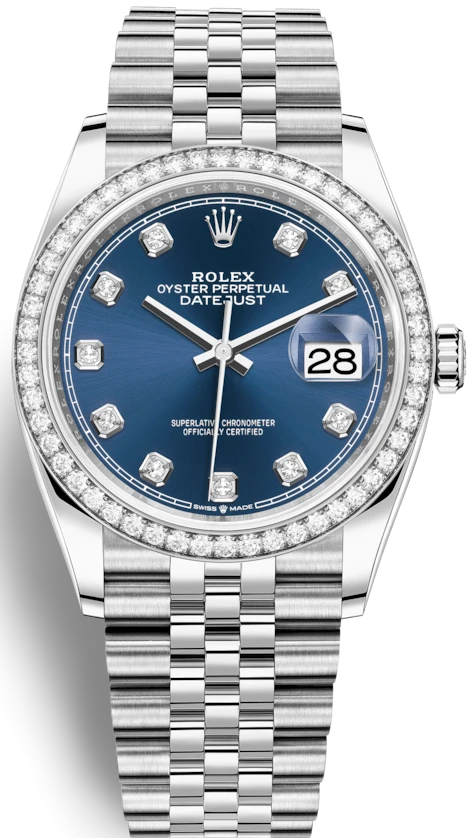 Купить копии элитных часов  Rolex Datejust 36 m126284rbr-0029: в наличии!