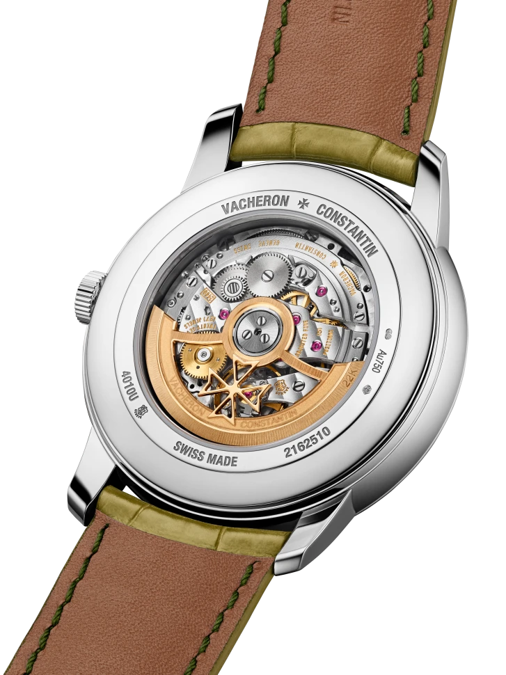 Купить копии элитных часов  Vacheron Constantin Patrimony Moon Phase Retrograde Date 4010U/000G-H070: в наличии!