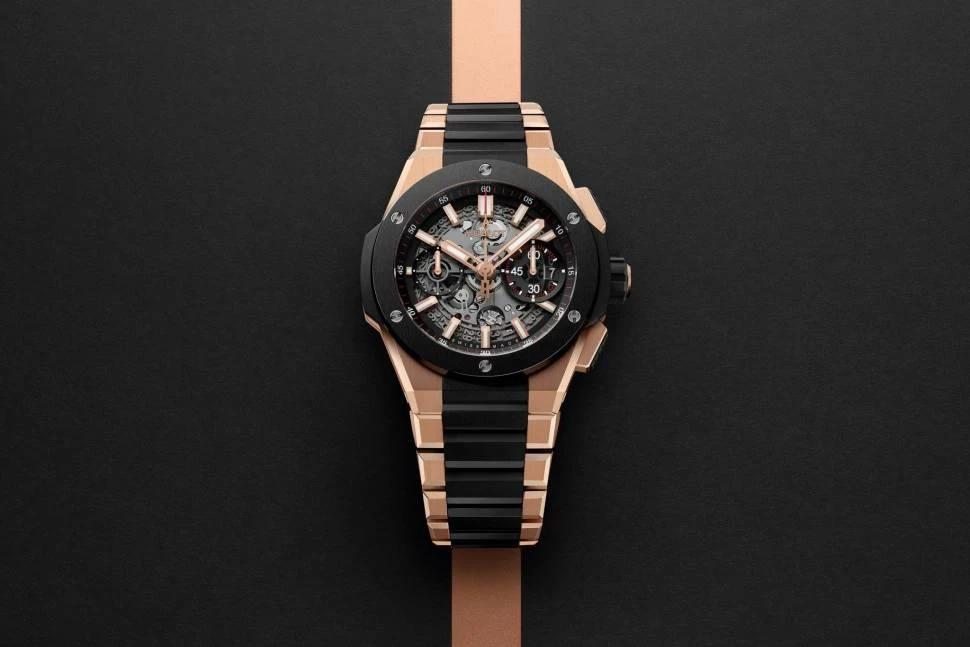 Купить копии элитных часов  Hublot Big Bang Integral King Gold Ceramic 451.OM.1180.OM: в наличии!