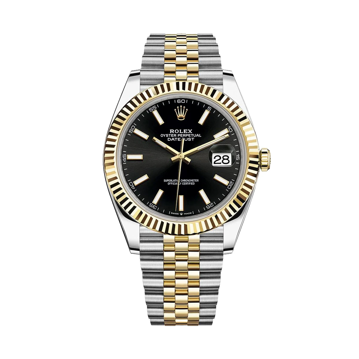 Купить копии элитных часов  Rolex Oyster Perpetual Datejust II Steel and Yellow Gold 126333: в наличии!