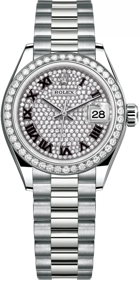 Купить копии элитных часов  Rolex Lady-Datejust Oyster Perpetual m279139rbr-0014: в наличии!