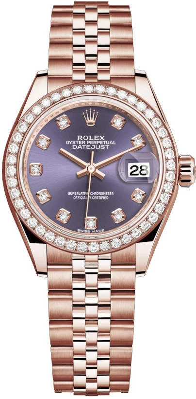 Купить копии элитных часов  Rolex Lady-Datejust 28 Oyster m279135rbr-0011: в наличии!