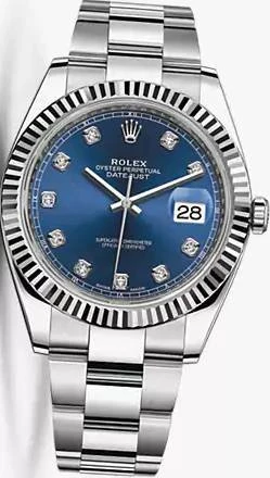 Купить копии элитных часов  Rolex Datejust Oyster 41 m126334-0015: в наличии!