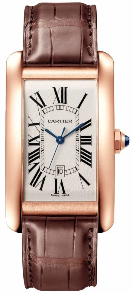 Купить копии элитных часов  Cartier Tank Americaine Watch WGTA0047: в наличии!
