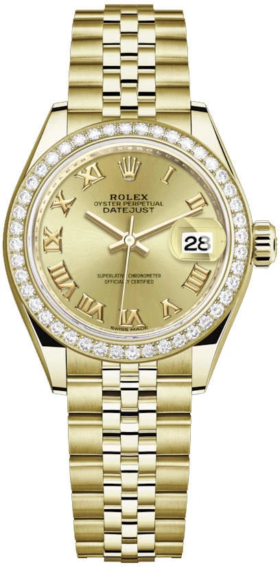 Купить копии элитных часов  Rolex Lady-Datejust 28 Oyster m279138rbr-0022: в наличии!