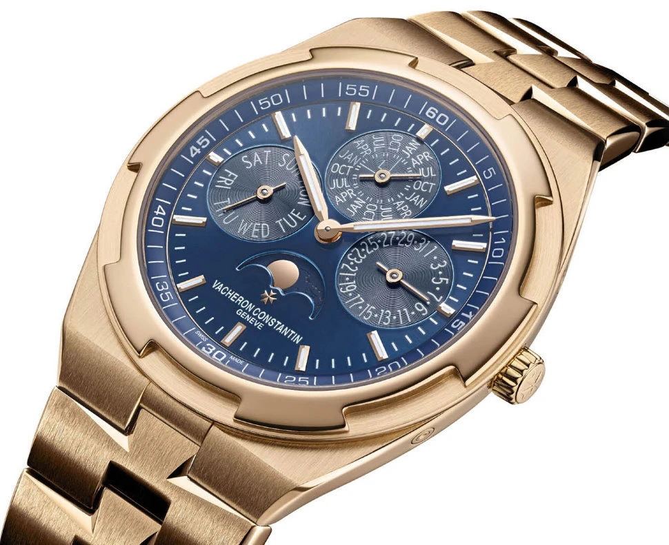 Купить копии элитных часов  Vacheron Constantin Overseas Perpetual Calendar Ultra Thin 4300V/120R-B509: в наличии!