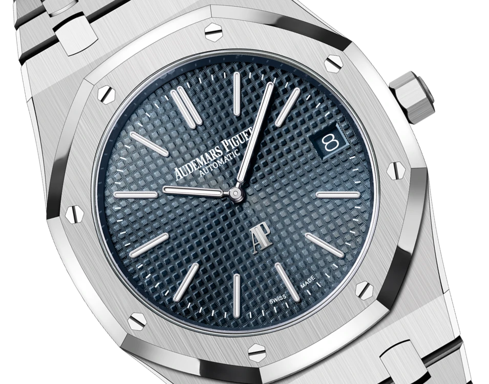 Купить копии элитных часов  Audemars Piguet Royal Oak Jumbo Extra-thin 16202ST.OO.1240ST.02: в наличии!