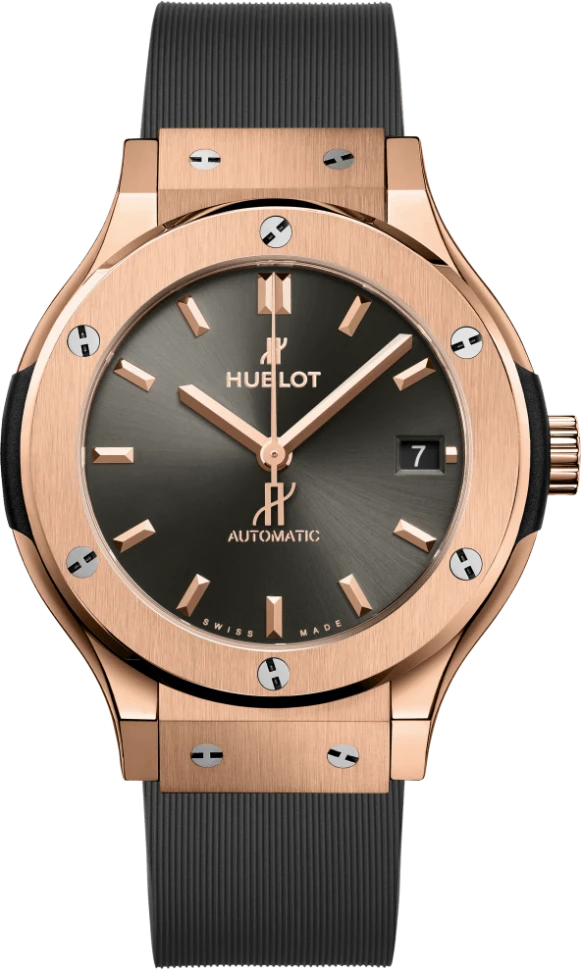 Купить копии элитных часов  Hublot Classic Fusion Racing Grey King Gold 565.OX.7081.RX: в наличии!