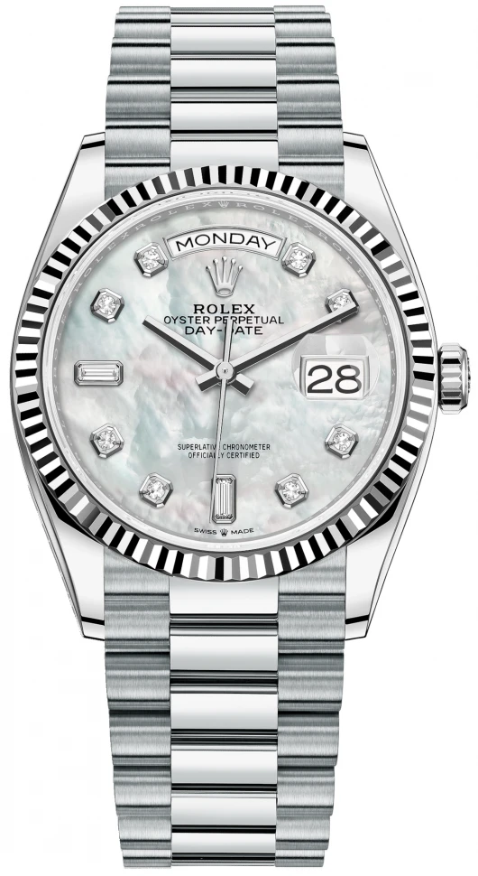 Купить копии элитных часов  Rolex Day-Date 36 Oyster Perpetual m128236-0002: в наличии!