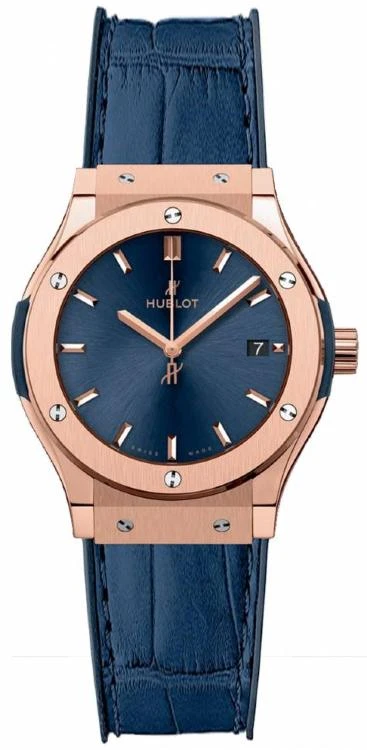 Купить копии элитных часов  Hublot Classic Fusion Blue 581OX7180LR: в наличии!