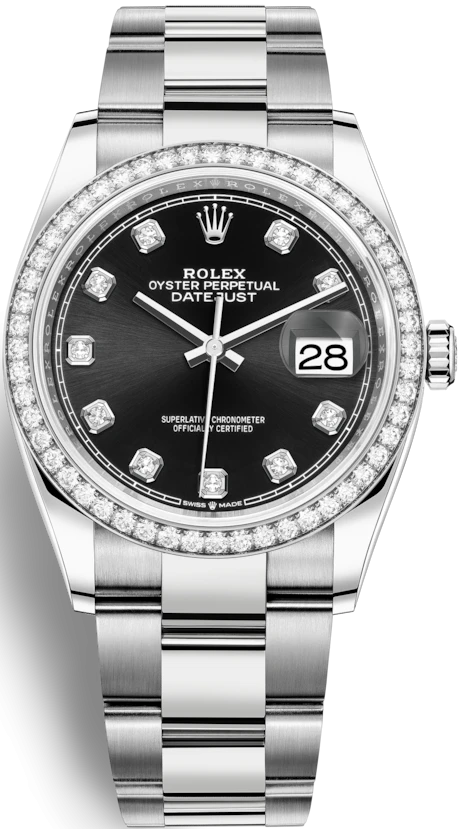 Купить копии элитных часов  Rolex Datejust 36 m126284rbr-0019: в наличии!