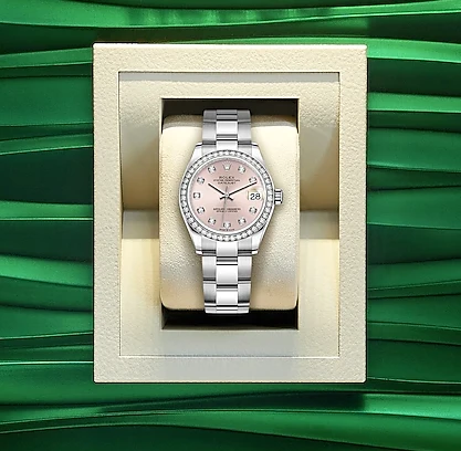 Купить копии элитных часов  Rolex Datejust 31 Oyster Perpetual m278384rbr-0035: в наличии!