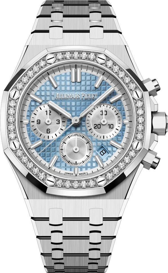 Купить копии элитных часов  Audemars Piguet Royal Oak Selfwinding Chronograph 26715ST.ZZ.1356ST.01: в наличии!