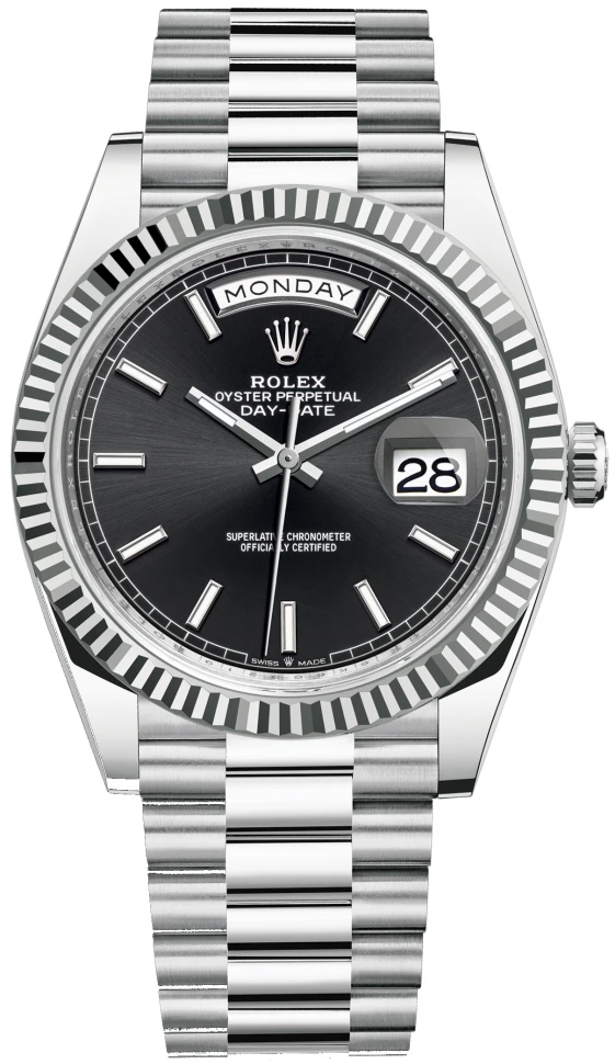 Купить копии элитных часов  Rolex Day-Date 40 Oyster Perpetual m228236-0003: в наличии!