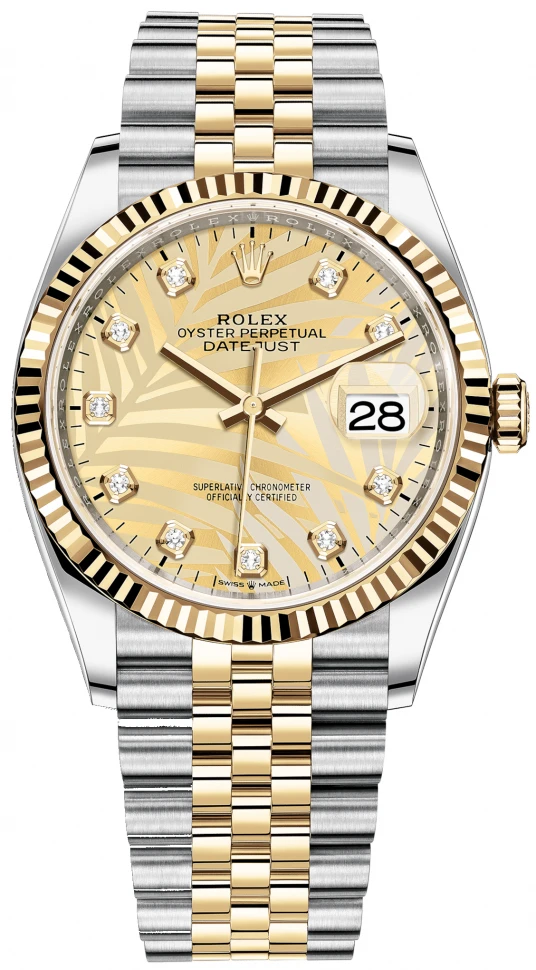 Купить копии элитных часов  Rolex Datejust 36 Oyster Perpetual m126233-0043: в наличии!
