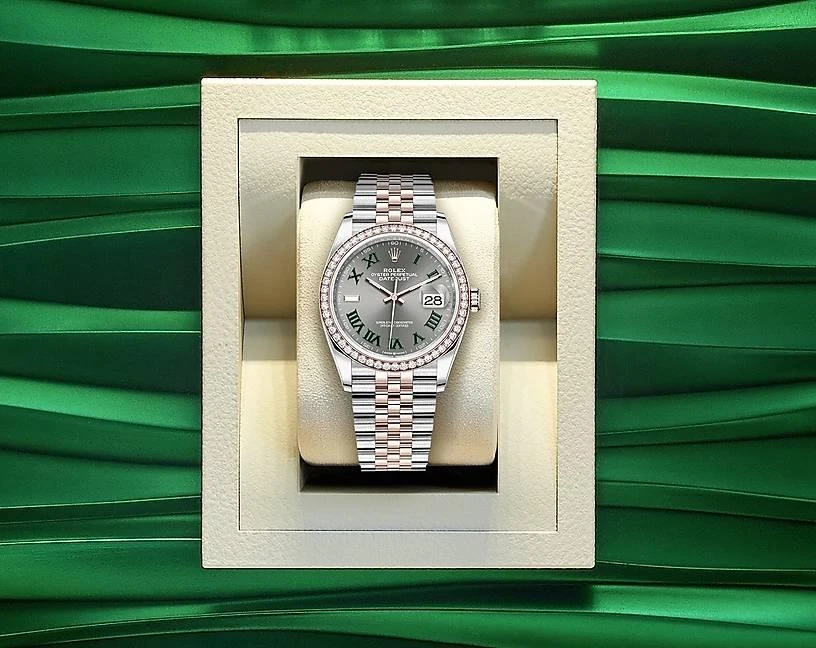 Купить копии элитных часов  Rolex Datejust Oyster Perpetual 36 mm m126281rbr-0017: в наличии!