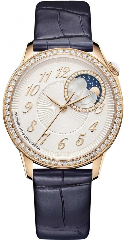 Купить копии элитных часов  Vacheron Constantin Egerie Moon Phase 8005F/000R-B498: в наличии!