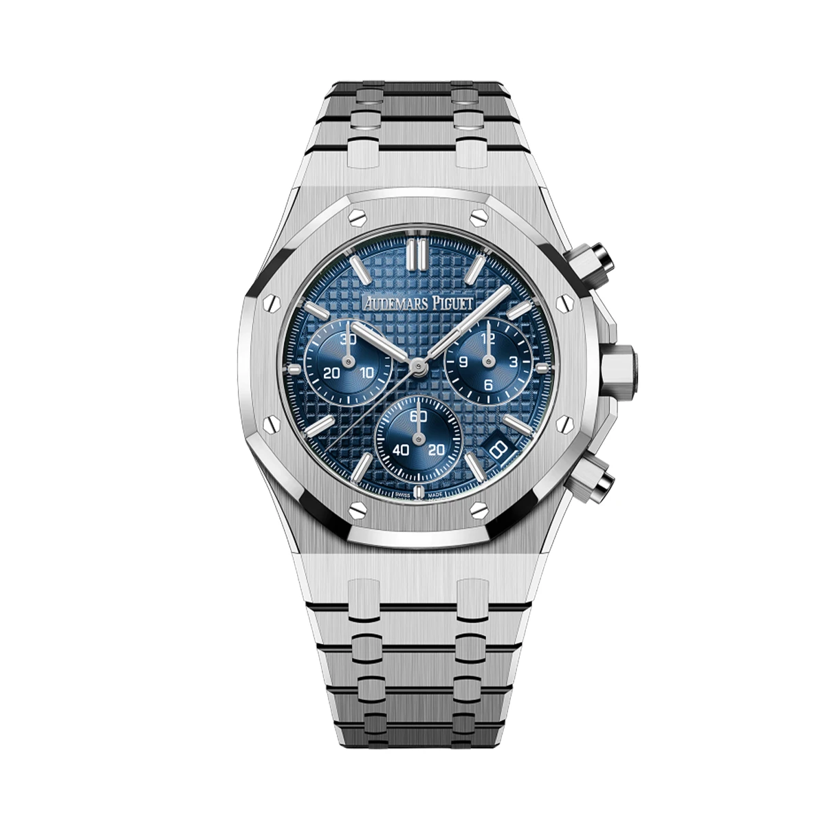 Купить копии элитных часов  Audemars Piguet Royal Oak Chronograph 41mm Blue Dial 26240ST.OO.1320ST.05: в наличии!