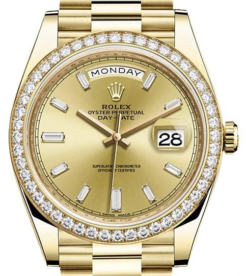 Купить копии элитных часов  Rolex Oyster Day-Date 40 m228348rbr-0002: в наличии!