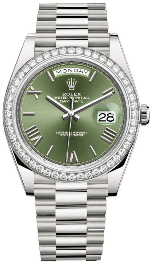 Купить копии элитных часов  Rolex Day-Date 40 Oyster m228349rbr-0030: в наличии!