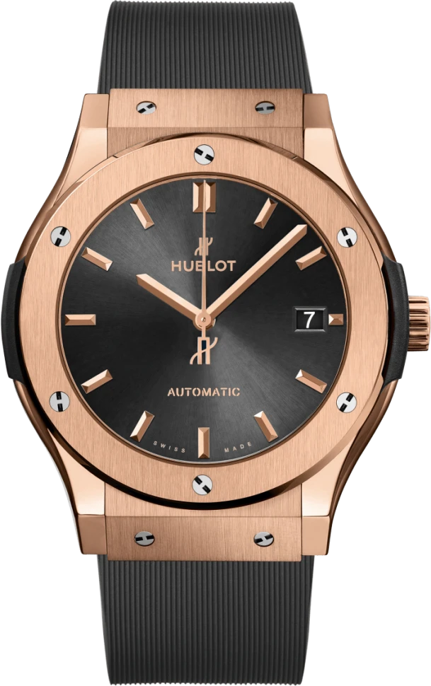Купить копии элитных часов  Hublot Classic Fusion Racing Grey King Gold 511.OX.7081.RX: в наличии!