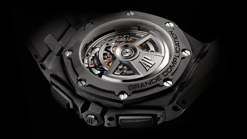 Купить копии элитных часов  Audemars Piguet Royal Oak Offshore Grande Complication 26582CE.OO.A002CA.01: в наличии!