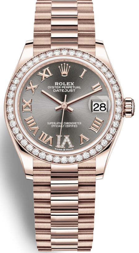 Купить копии элитных часов  Rolex Datejust 31 m278285rbr-0027: в наличии!