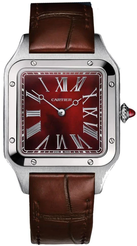 Купить копии элитных часов  Cartier Santos-Dumont Rewind WGSA0102: в наличии!