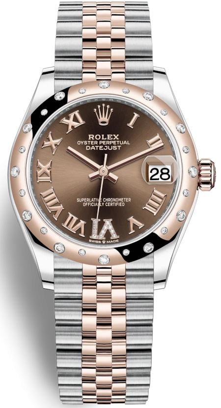Купить копии элитных часов  Rolex Datejust 31 m278341rbr-0004: в наличии!