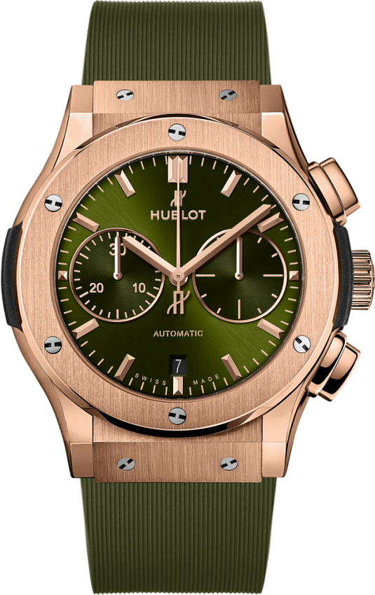 Classic Fusion Chronograph King Gold Green 45 mm