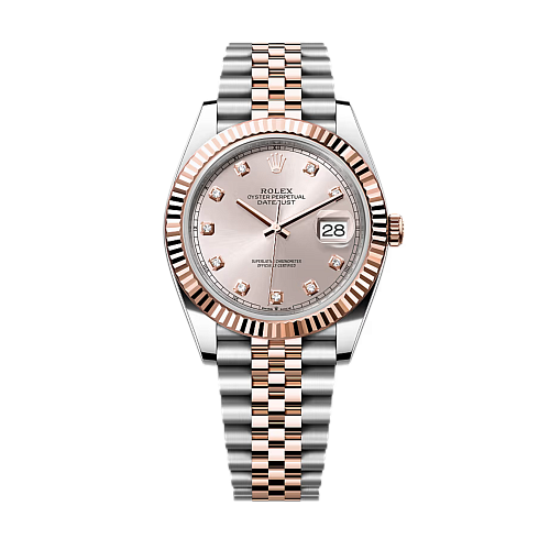 Datejust 41 Oyster Oystersteel and Everose gold