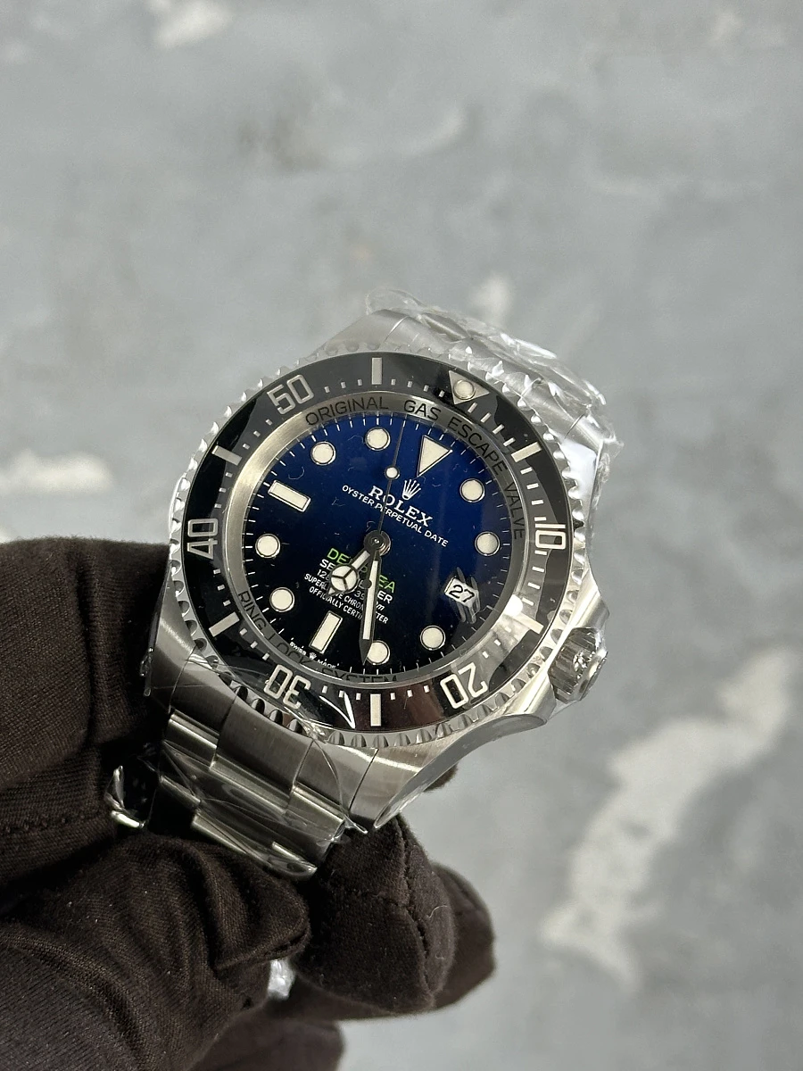 Купить копии элитных часов  Rolex Deepsea 44mm D-Blue 136660: в наличии!