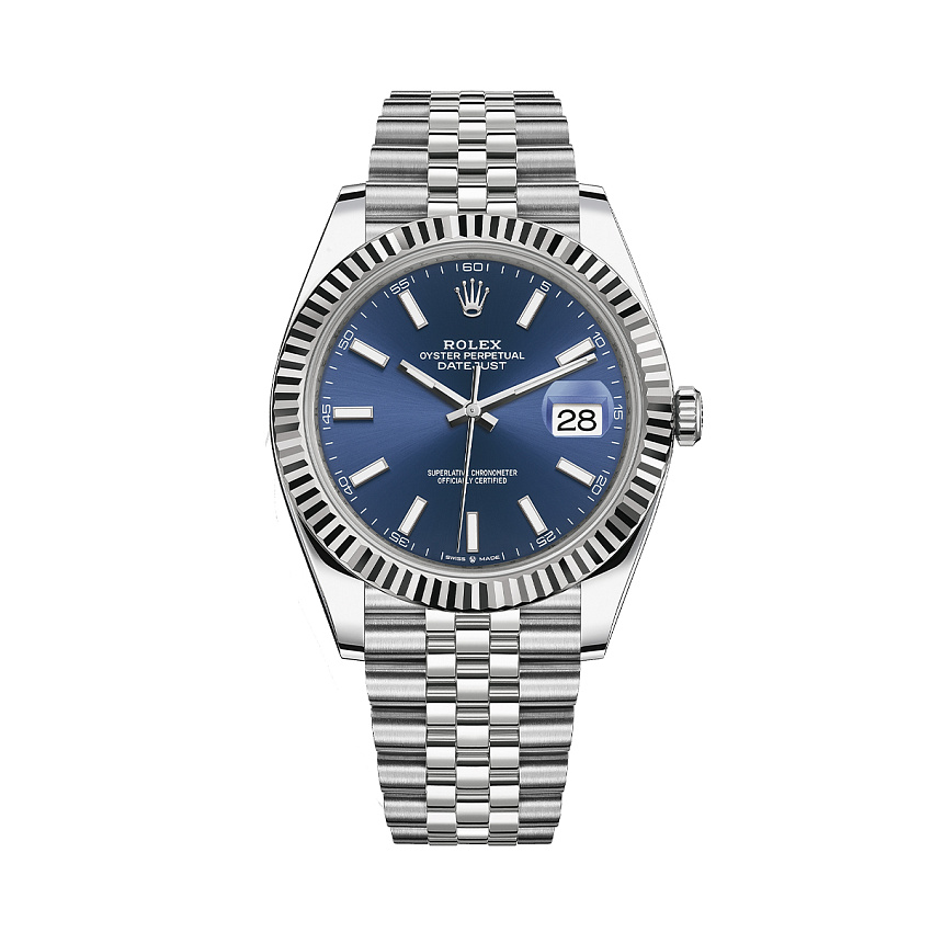 Oyster Perpetual Datejust 41mm Blue Dial