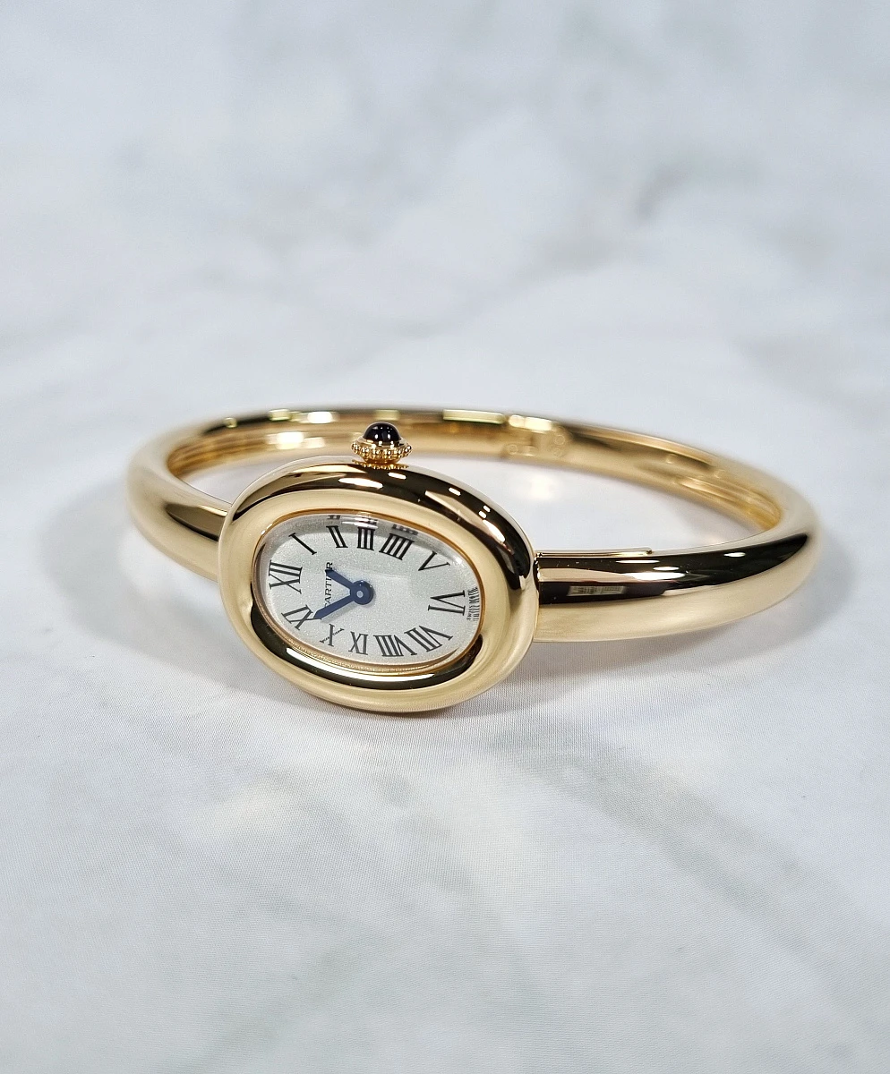 Купить копии элитных часов  Cartier Baignoire Watch Mini Size 17 Yellow Gold WGBA0035: в наличии!
