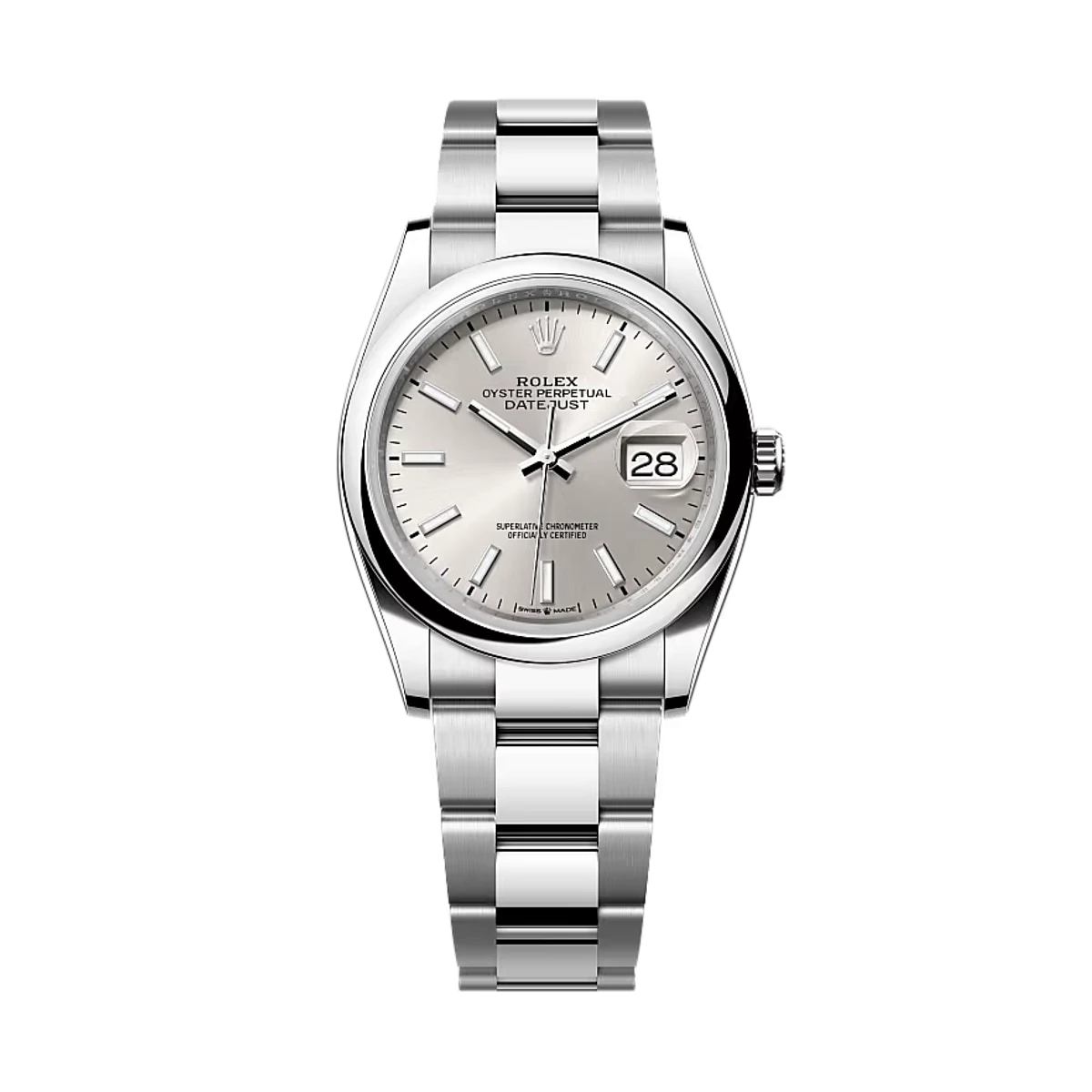 Купить копии элитных часов  Rolex Datejust 36 Oyster Oystersteel 126200: в наличии!