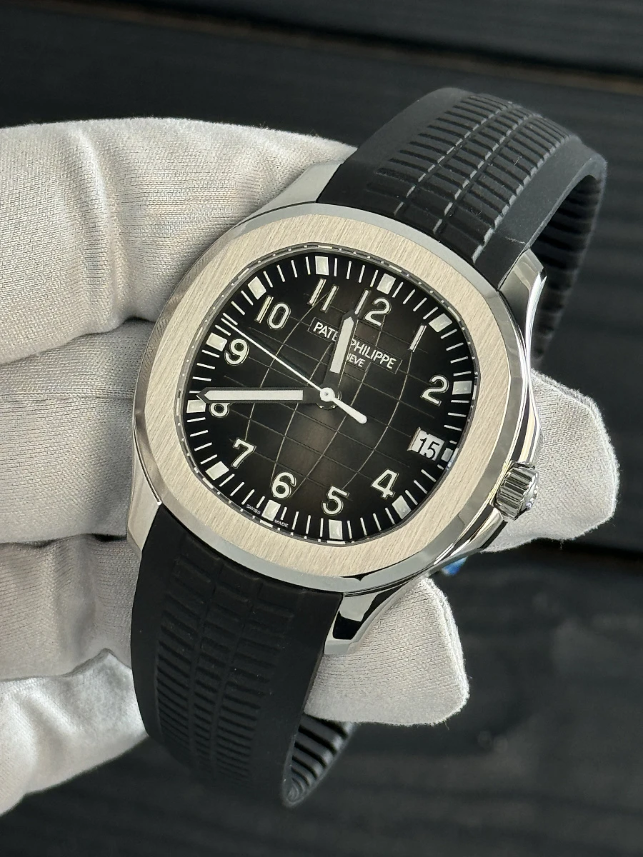 Купить копии элитных часов  Patek Philippe Aquanaut Jumbo Steel 5167A-001: в наличии!